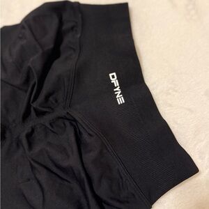 DFYNE Black Leggings